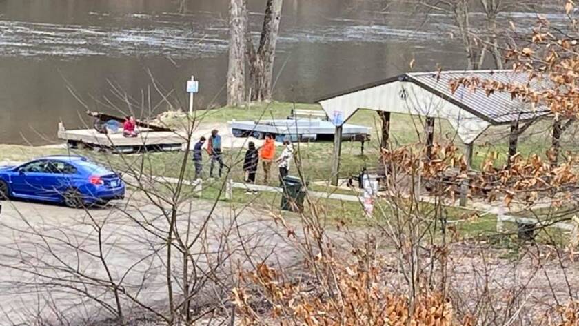 Winter Dock Storage on Community Property